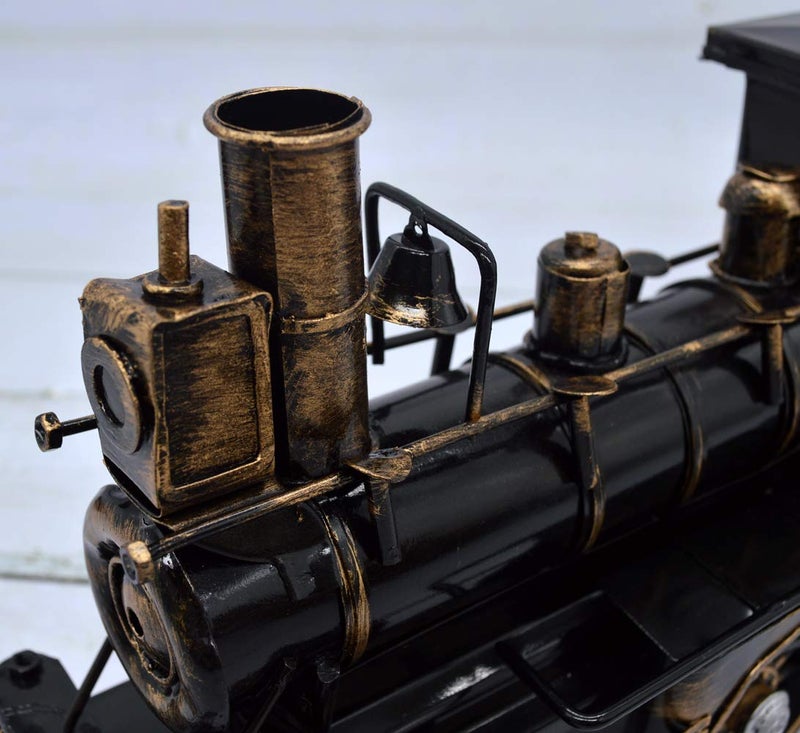 Sooharic Sooye Diecast Model Locomotive Classic Locomotive Collectible Model Train Classic Home Decor (Locomotive) - Image 4